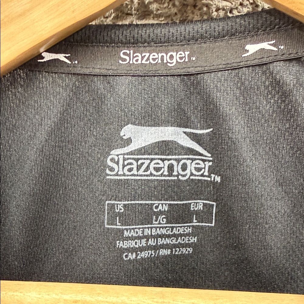 Slazenger Men's Black and White Tank Top - Picture 3 of 7